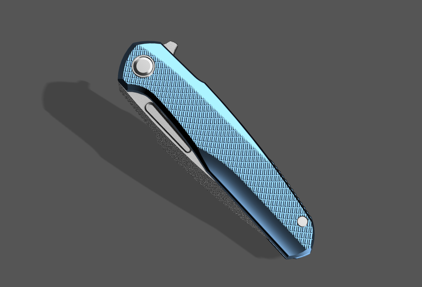 Reyne Stonewashed Blade / 32v Blue Handle