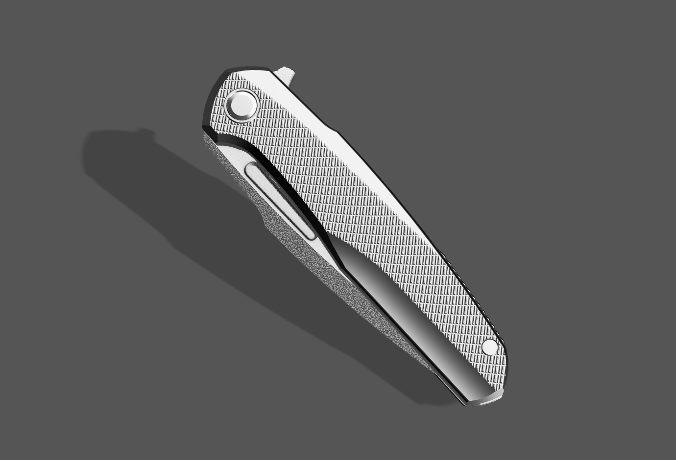 Reyne Stonewashed Blade / Bead Blasted Handle