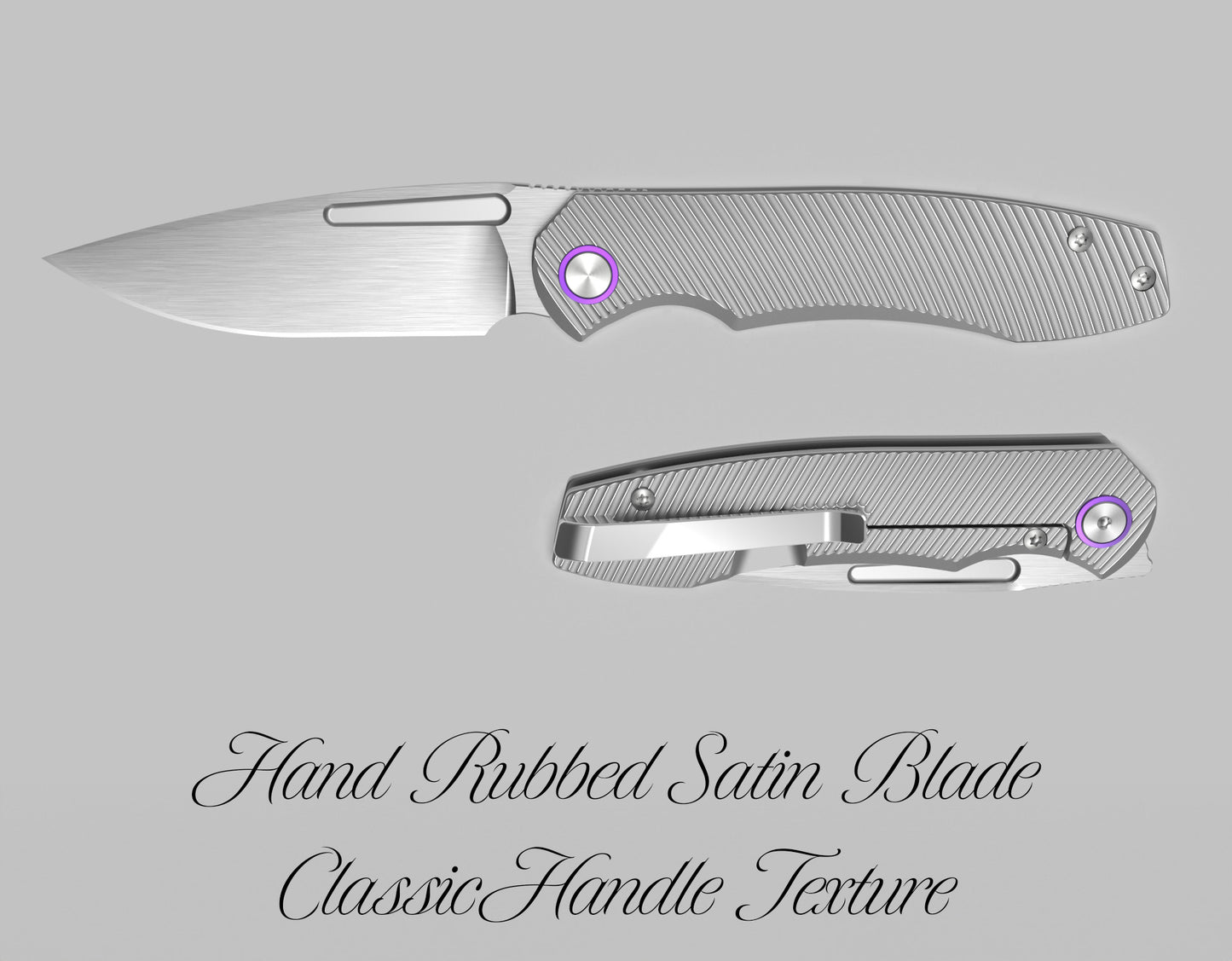 LEFTY Dawn Hand Rubbed Blade / Classic Handle Texture
